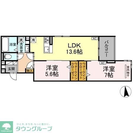 グランカメリアの物件間取画像